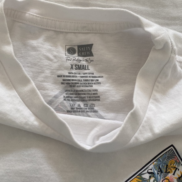 Salty Cree Women’s Cropped T shirts - Picture 6 of 6